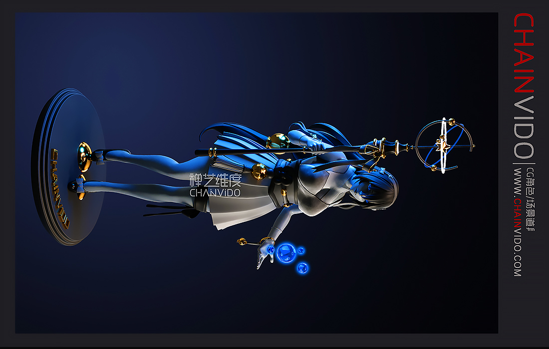 禅艺维度 - CHAINVIDO 《Eternal》系列 次时代人物设计